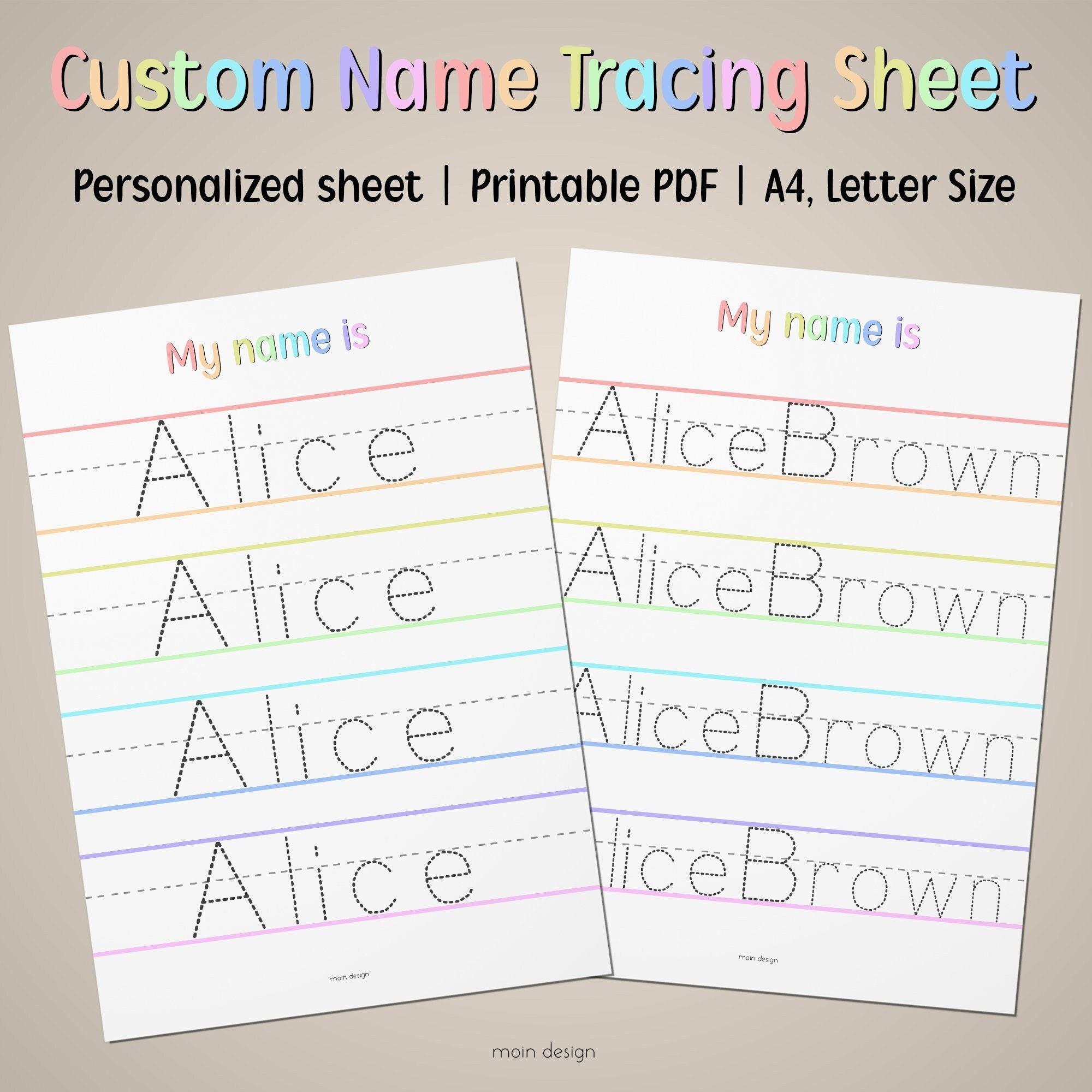 custom name tracing
