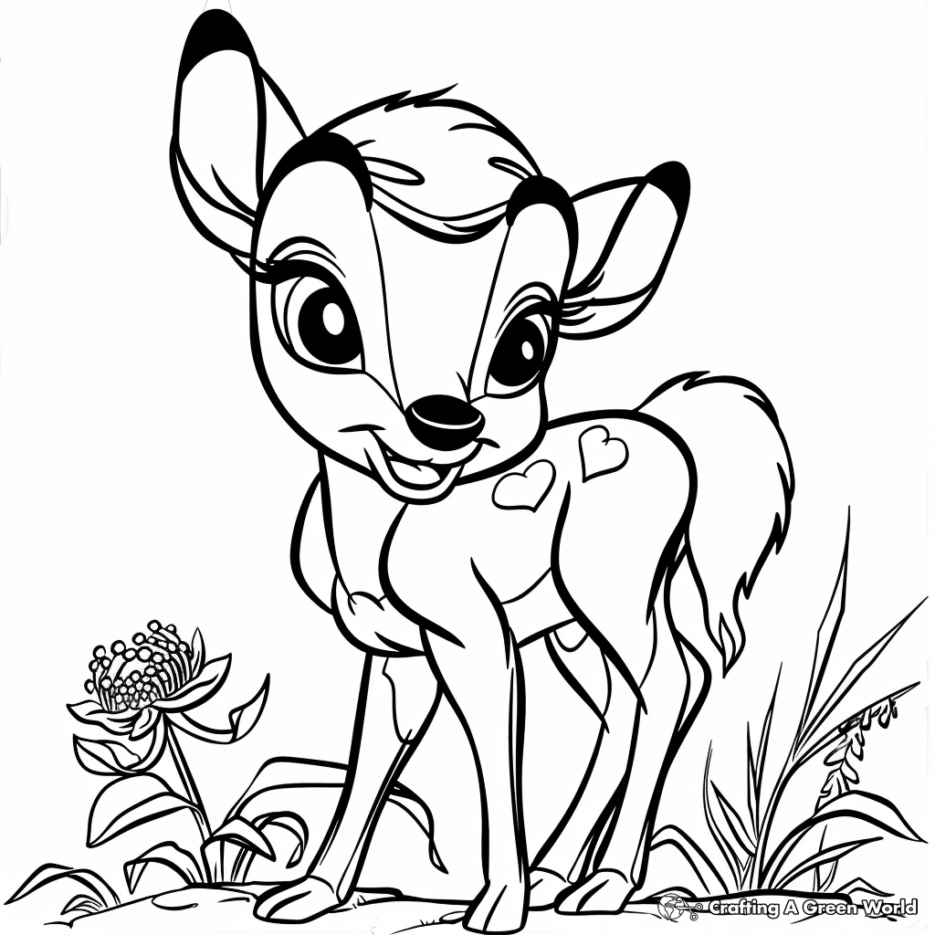 Cute Disney Coloring Pages Free Printable 