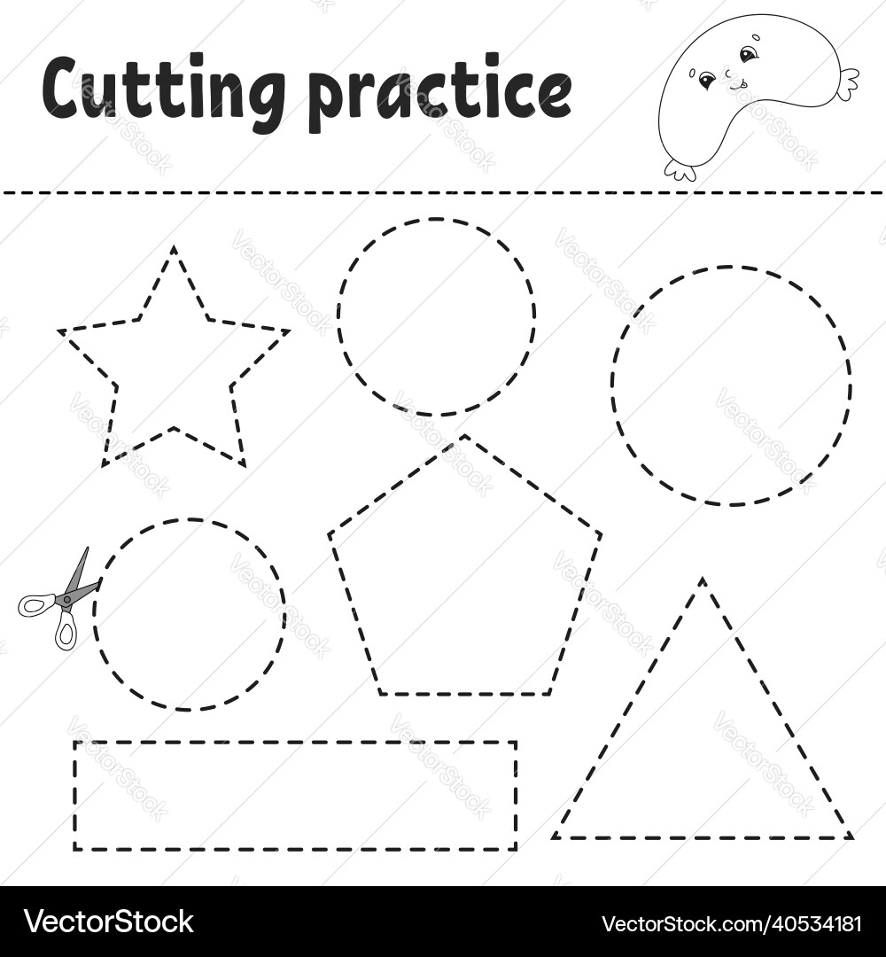 practice cutting worksheets