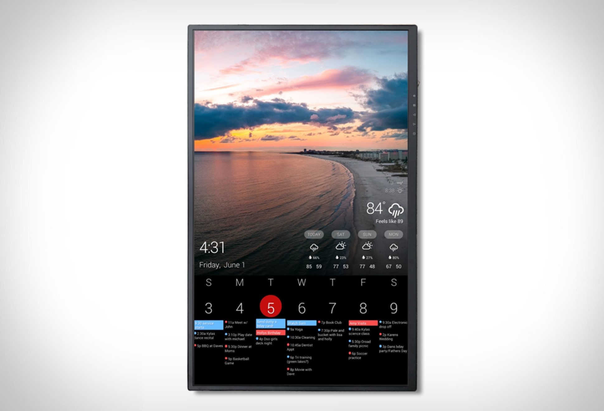 Dakboard Digital Wall Calendar