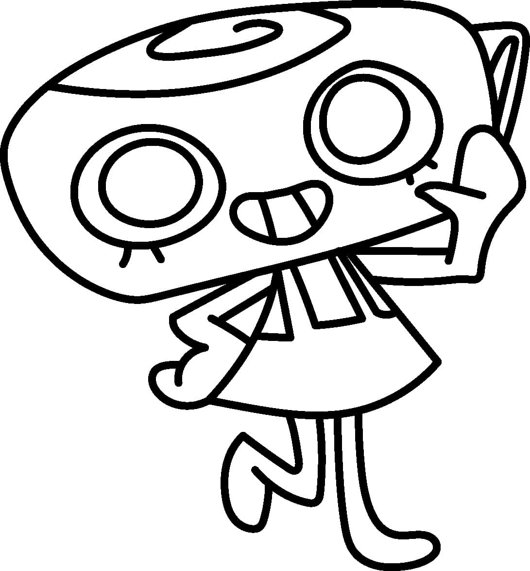 Dandy s World Roblox Shelly Coloring Page Download Print Or Color Online For Free