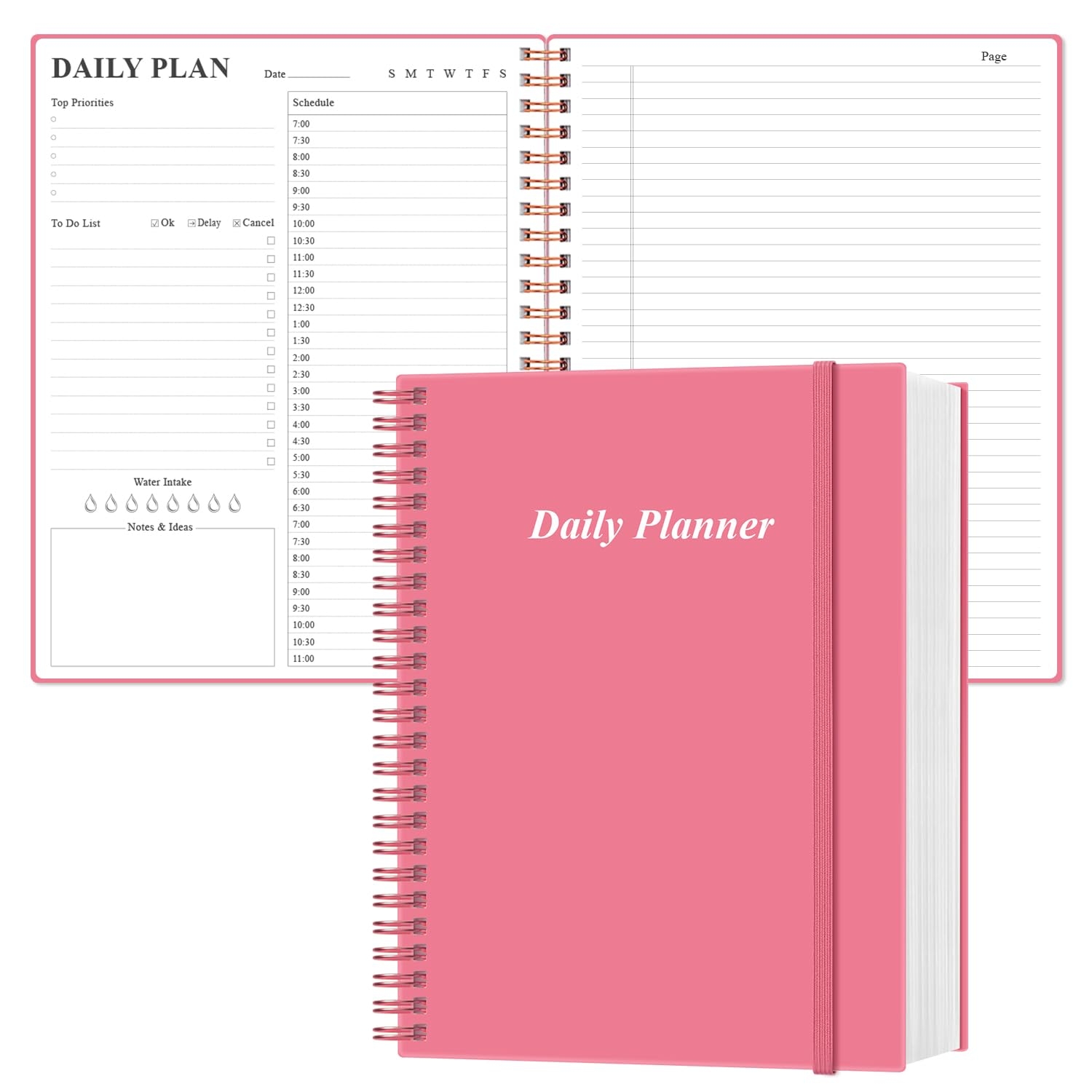 Day Planner Best Calendar Planners 2025 Daily Weekly Monthly Notebook Planner Daily Planner