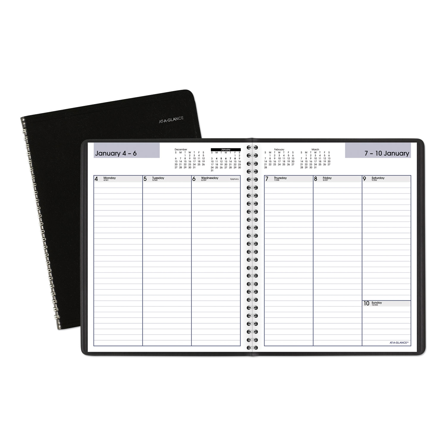 DayMinder Column StylePlanner By At A Glance AAGG59000 OnTimeSupplies