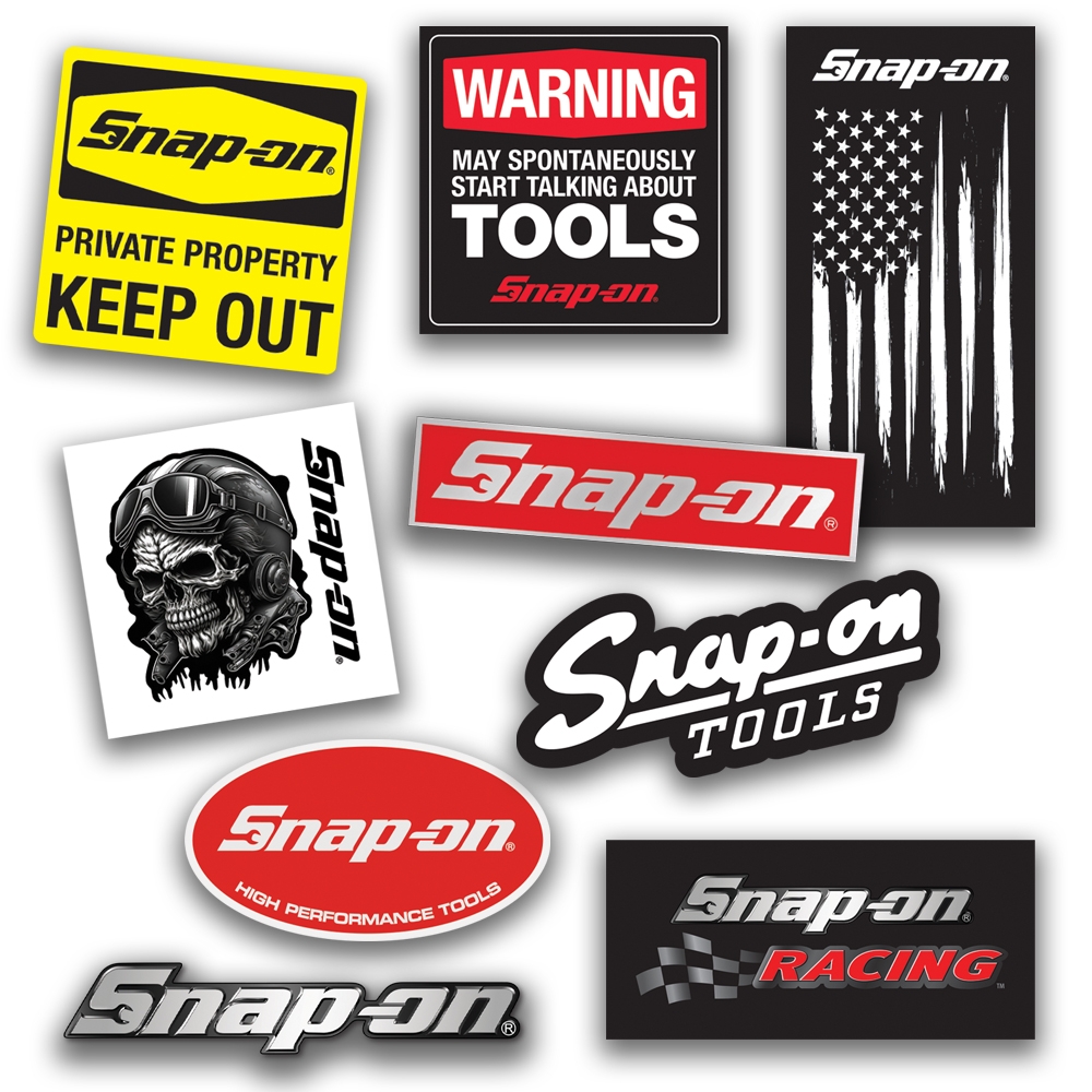 Decal Kit 30 Pack Assorted Snap on Consumer