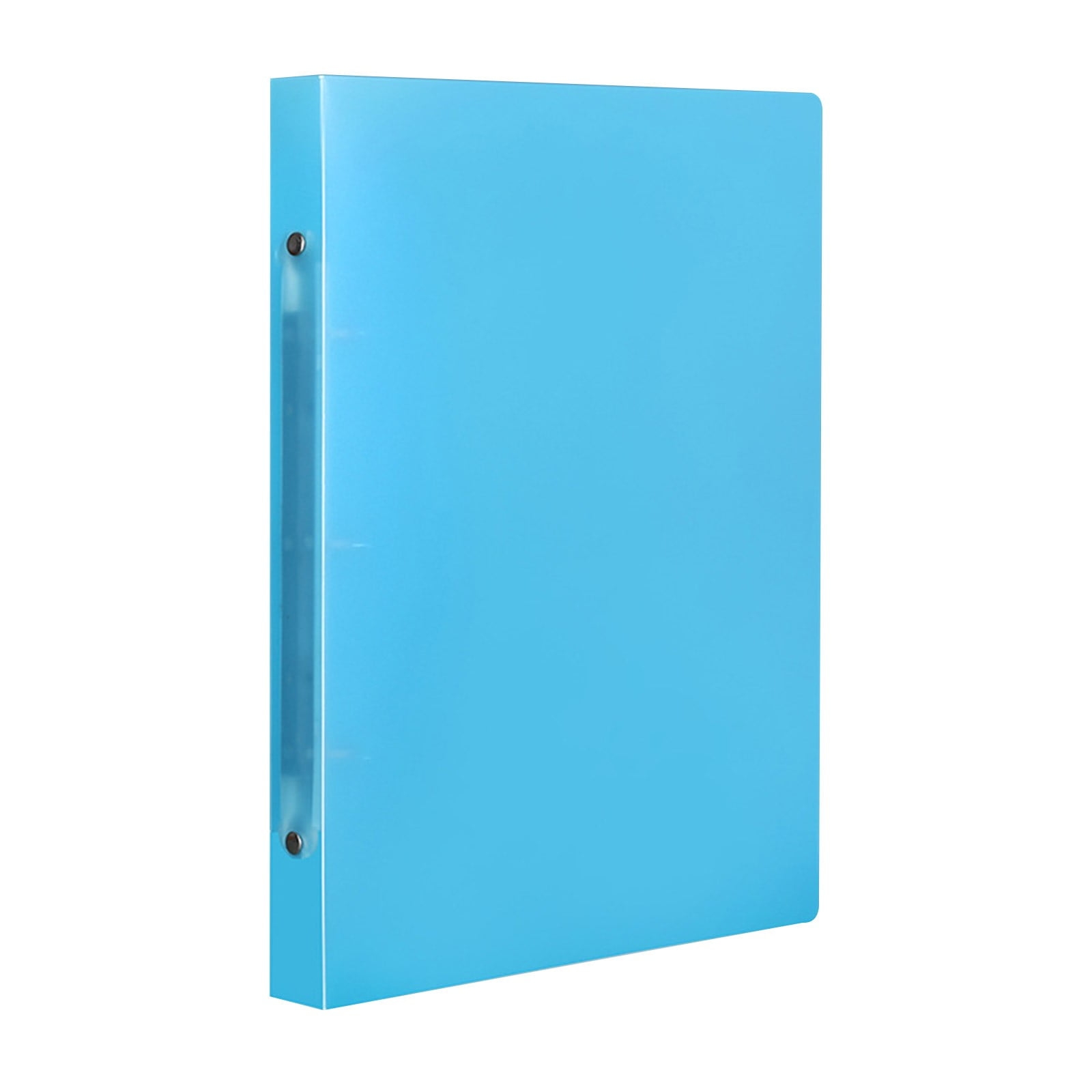 Denhf 1Pc 3 Ring Binder 1 Inch Binders 3 Ring Flexible Binder For Home Office Supplies Plastic Ring Binder Cute 1 Binder Thin Binder Round Rings Classroom Must Haves 12 2 X 9 1 