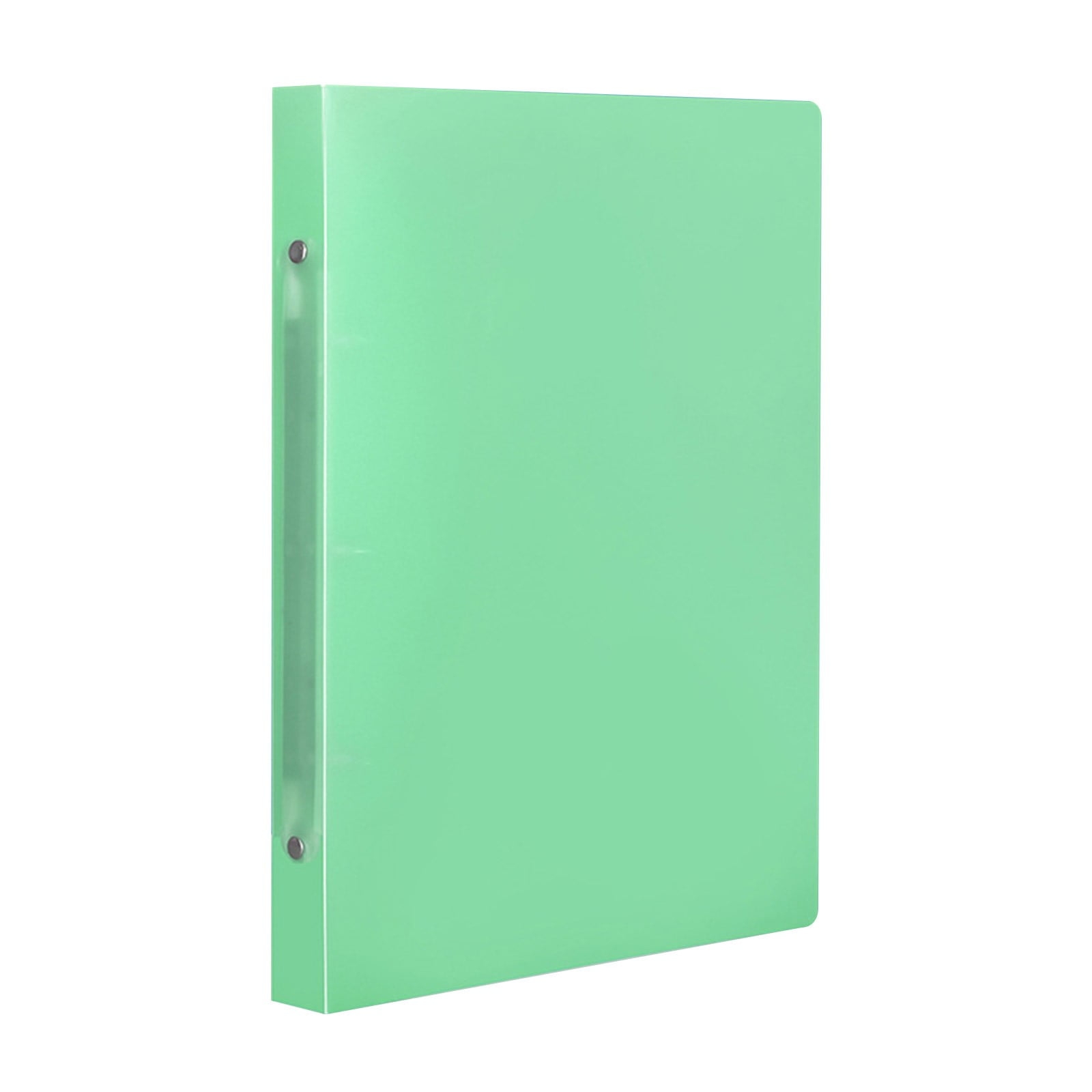 Denhf 1Pc 3 Ring Binder 1 Inch Binders 3 Ring Flexible Binder For Home Office Supplies Plastic Ring Binder Cute 1 Binder Thin Binder Round Rings Classroom Must Haves 12 2 X 9 1 