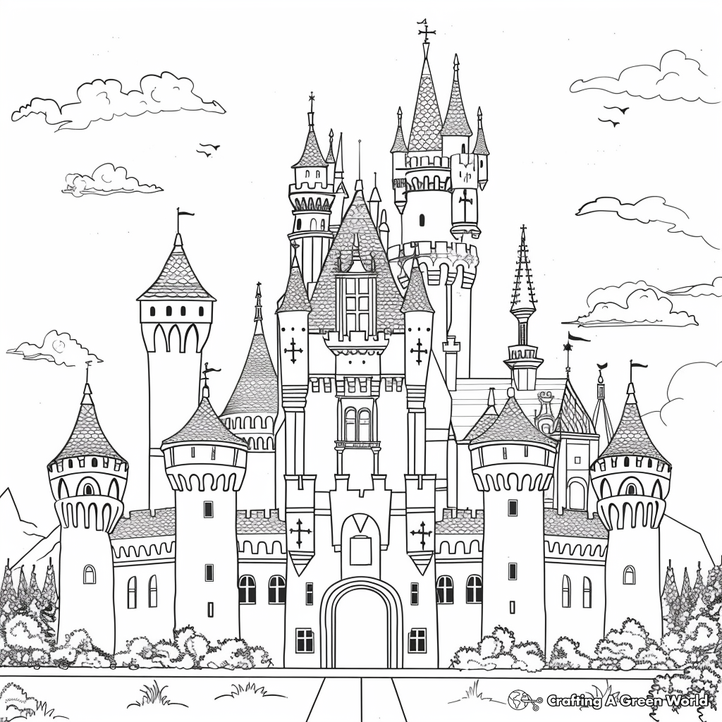 Descendants Coloring Pages Free Printable 