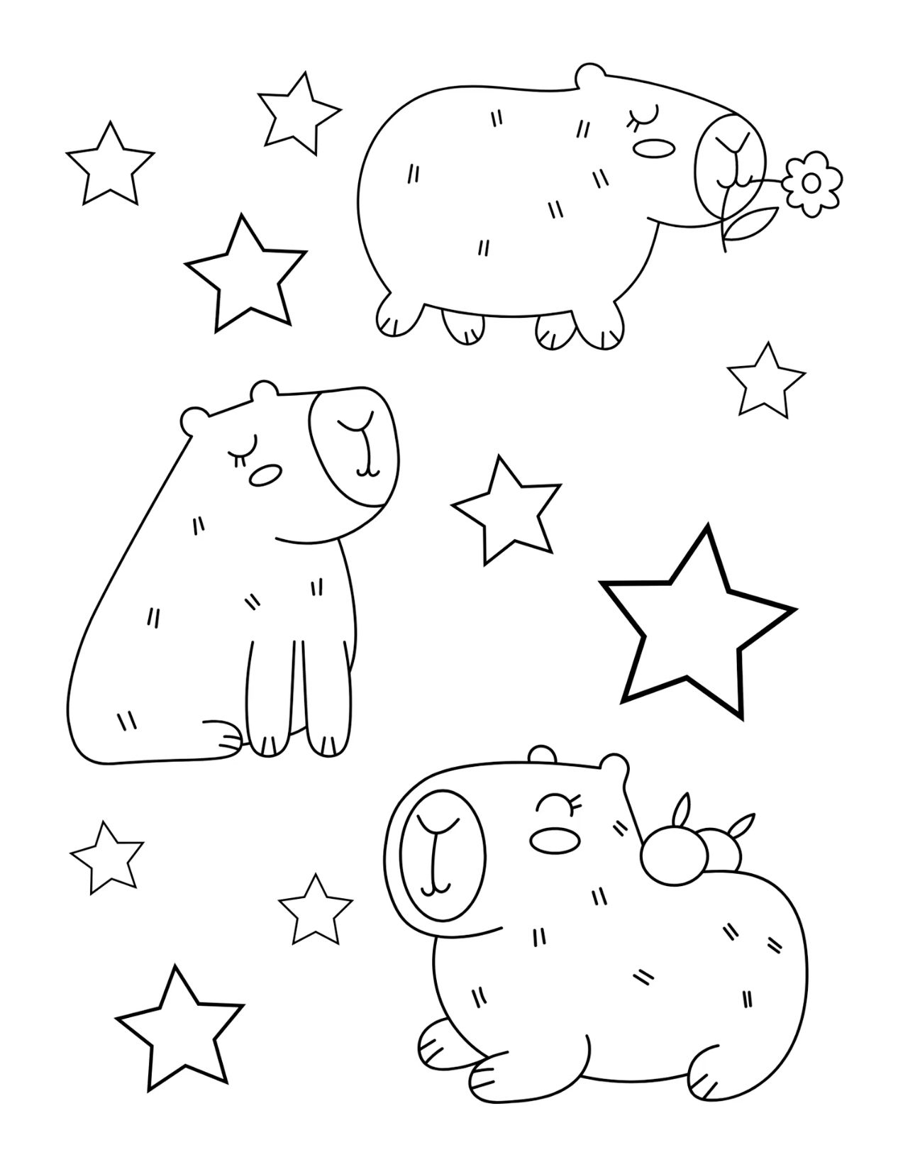 Descubre 57 Ideas De CAPIBARAS PARA COLOREAR Y Libros Para Colorear Libro De Colores Geniales P ginas Para Colorear Imprimir Sobres Y M s