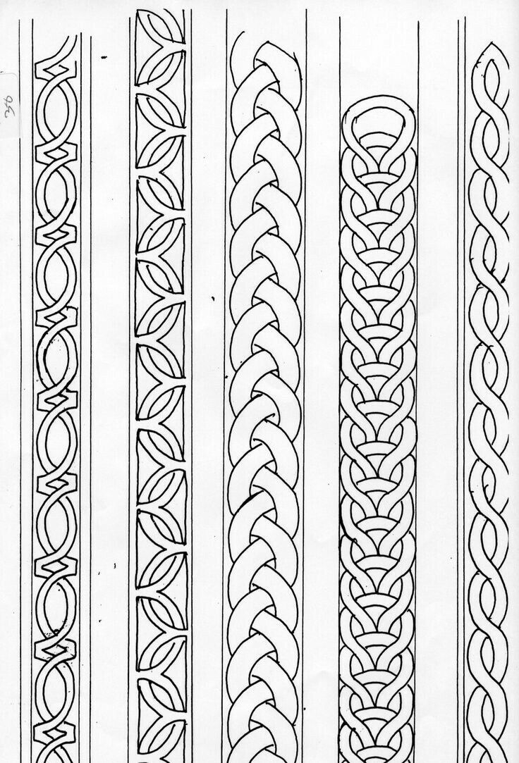 Designs To Incorporate Into Your Writings Or To Do Leather Tooling 