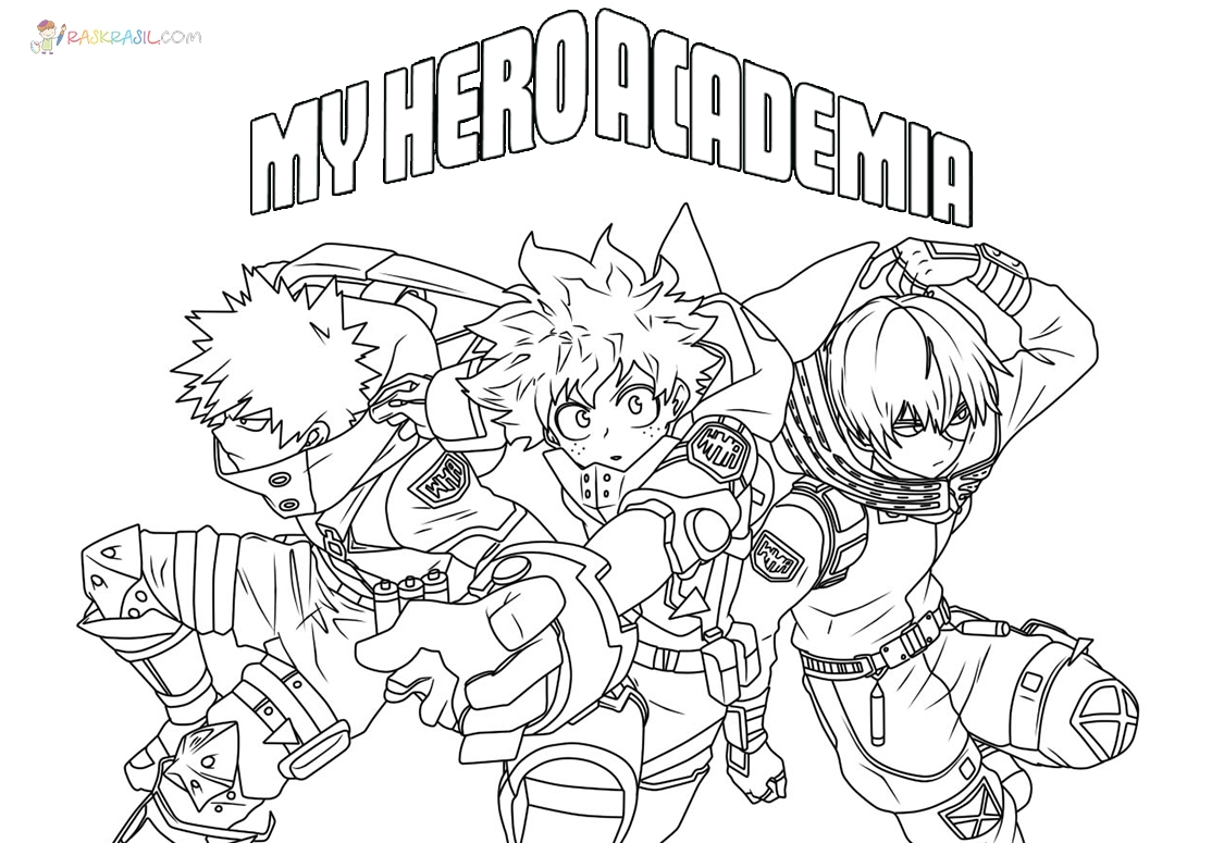 Dibujos De My Hero Academia Para Colorear
