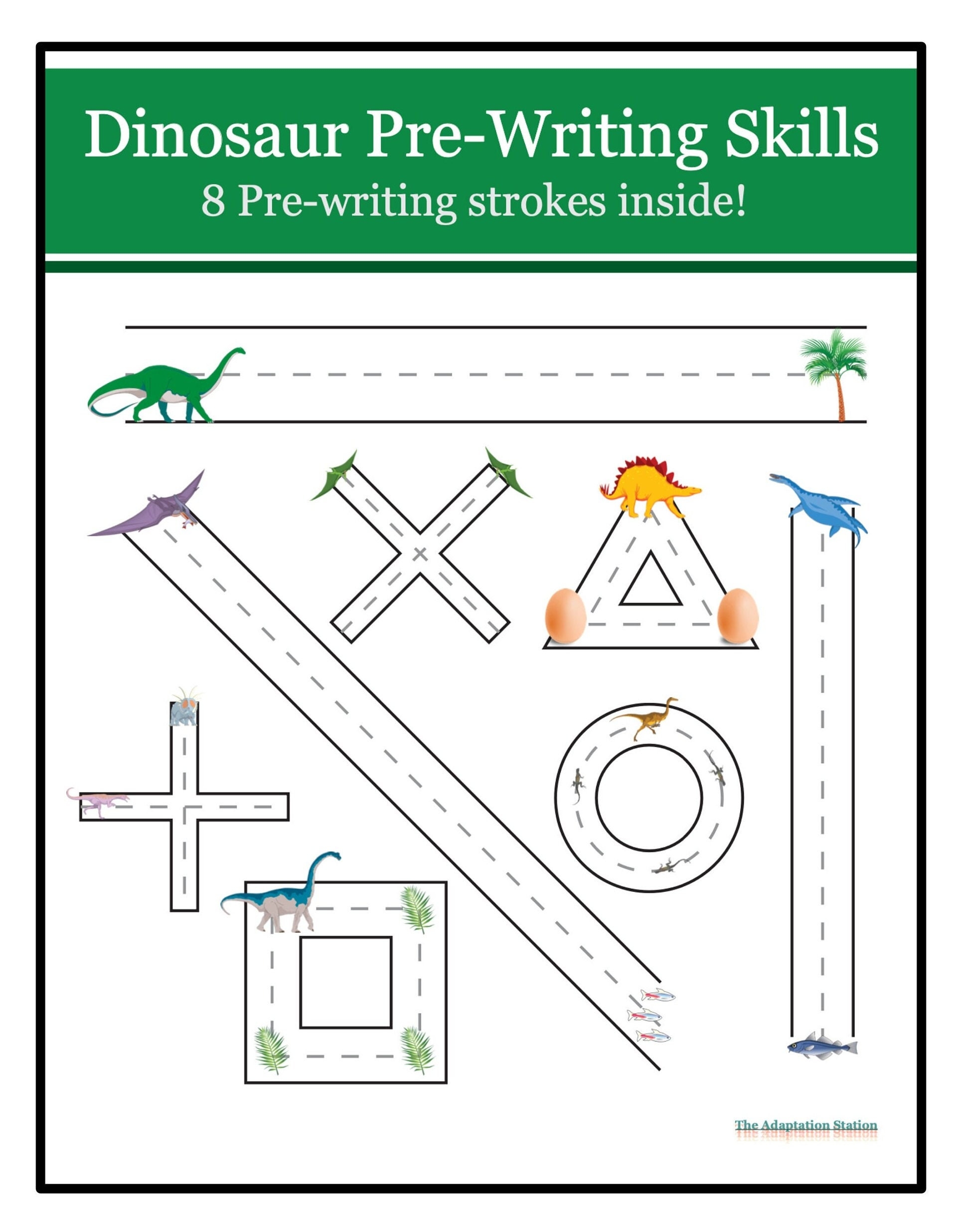 pre writing strokes worksheet