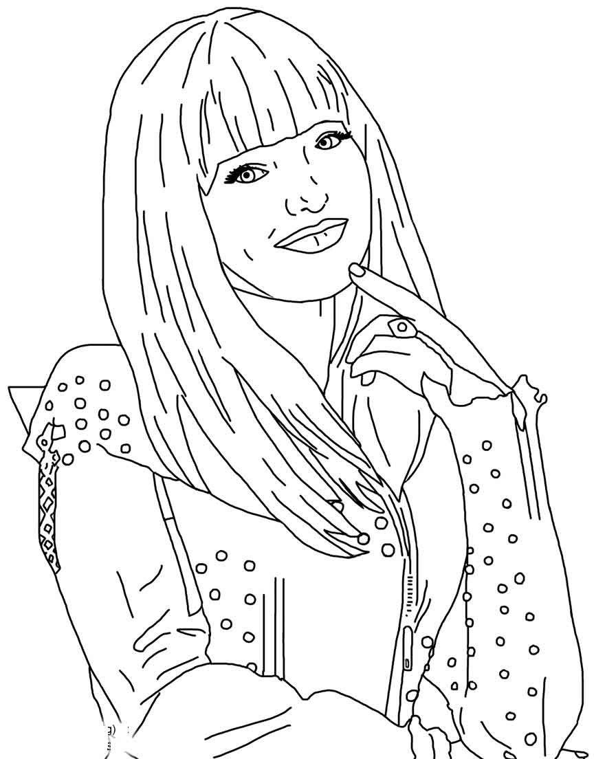 Discover 10 Descendants Coloring Pages Of The Three Disney Descendants Logo And Disney Descendants Ideas Descendants Coloring Pages Descendants Coloring Pages And More