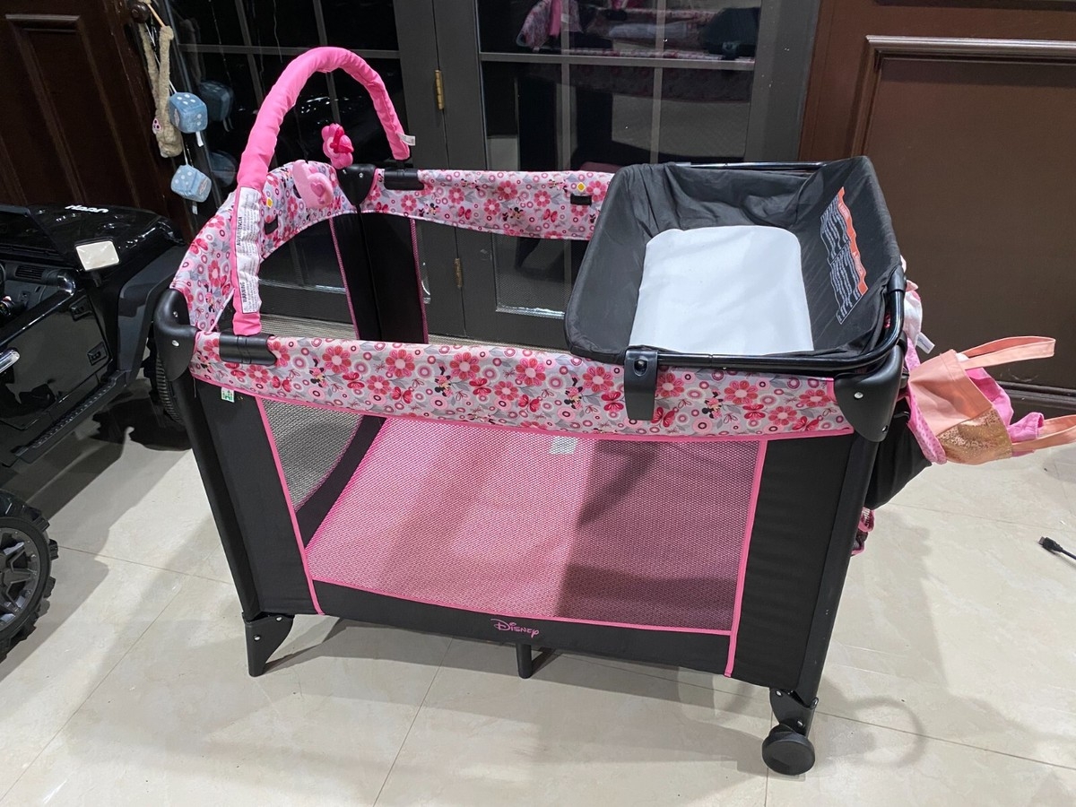Disney Baby Sweet Wonder Play Yard Toddler Travel Safety Portable EBay