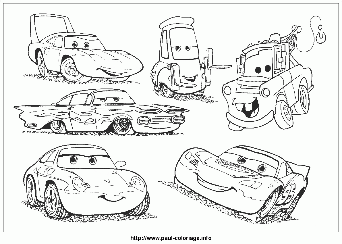 sally from cars coloring page