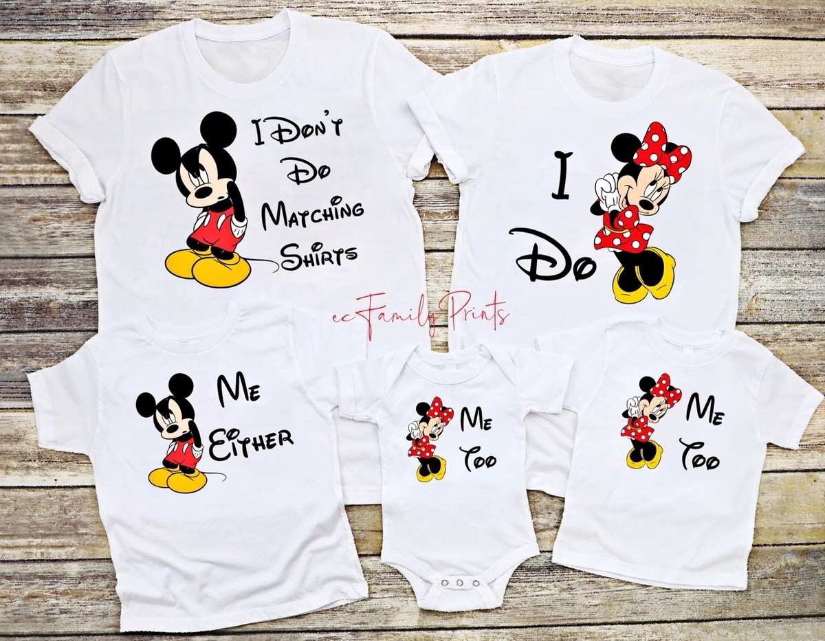 Disney Family Vacation Matching Shirts For Family EBay