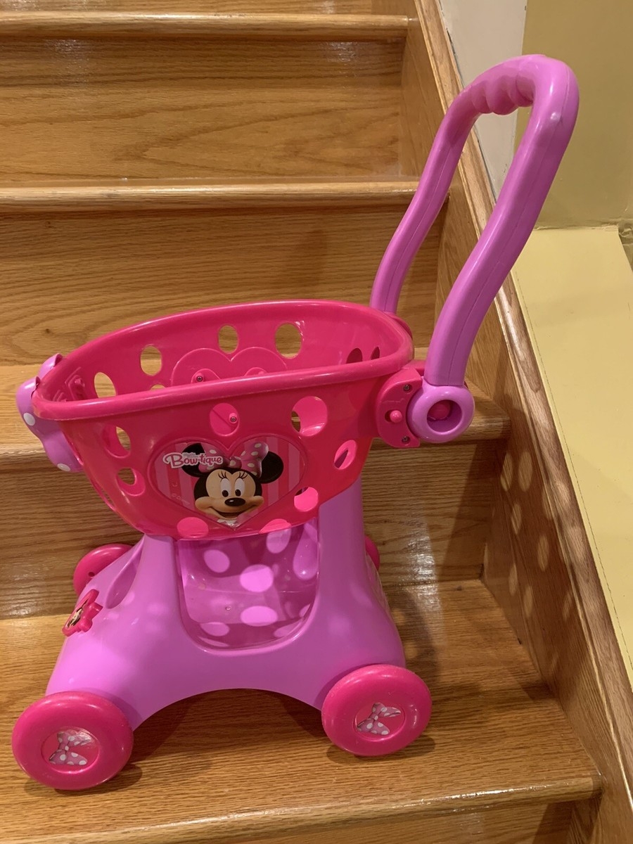 Disney Minnie Mouse Boutique Toy Shopping Cart EBay