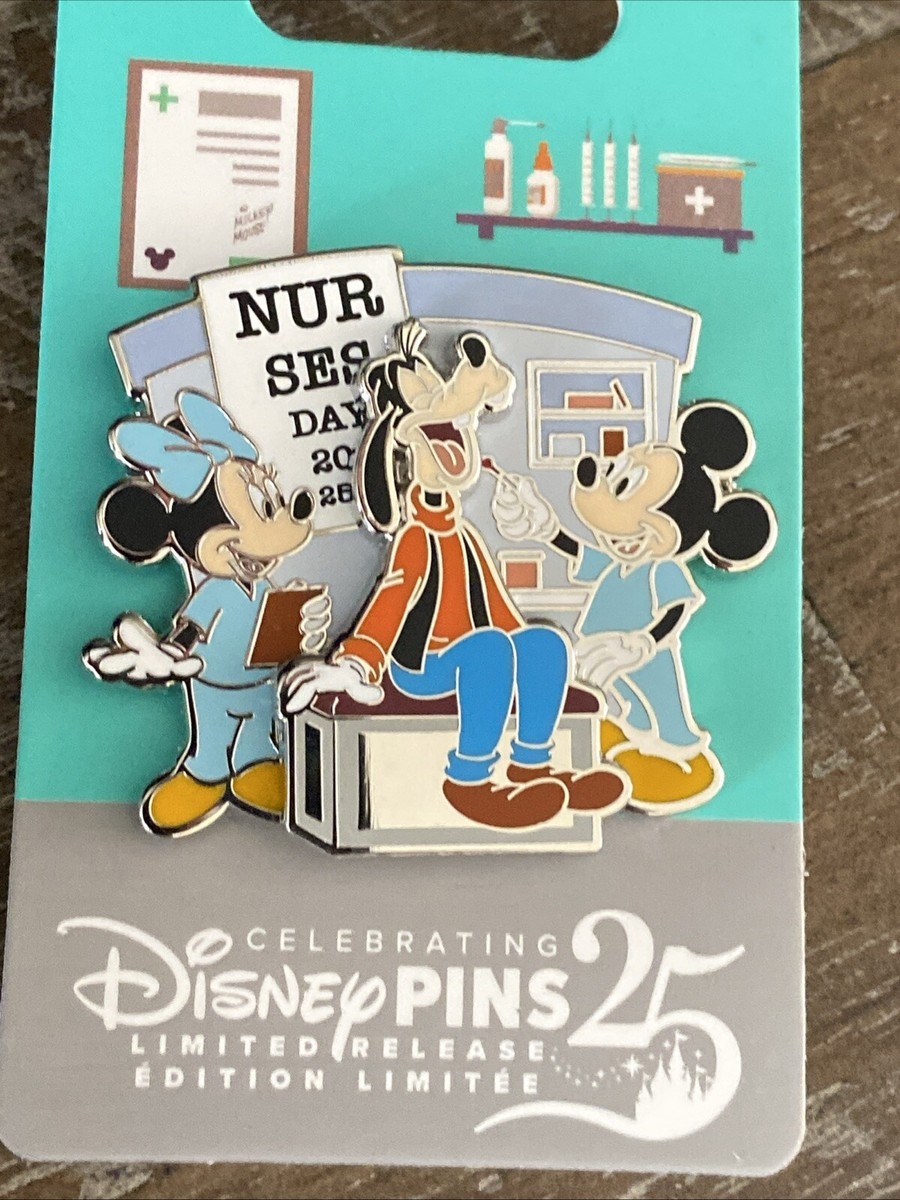 Disney Nurses Day 2025 Pin Goofy Mickey Minnie 3d EBay