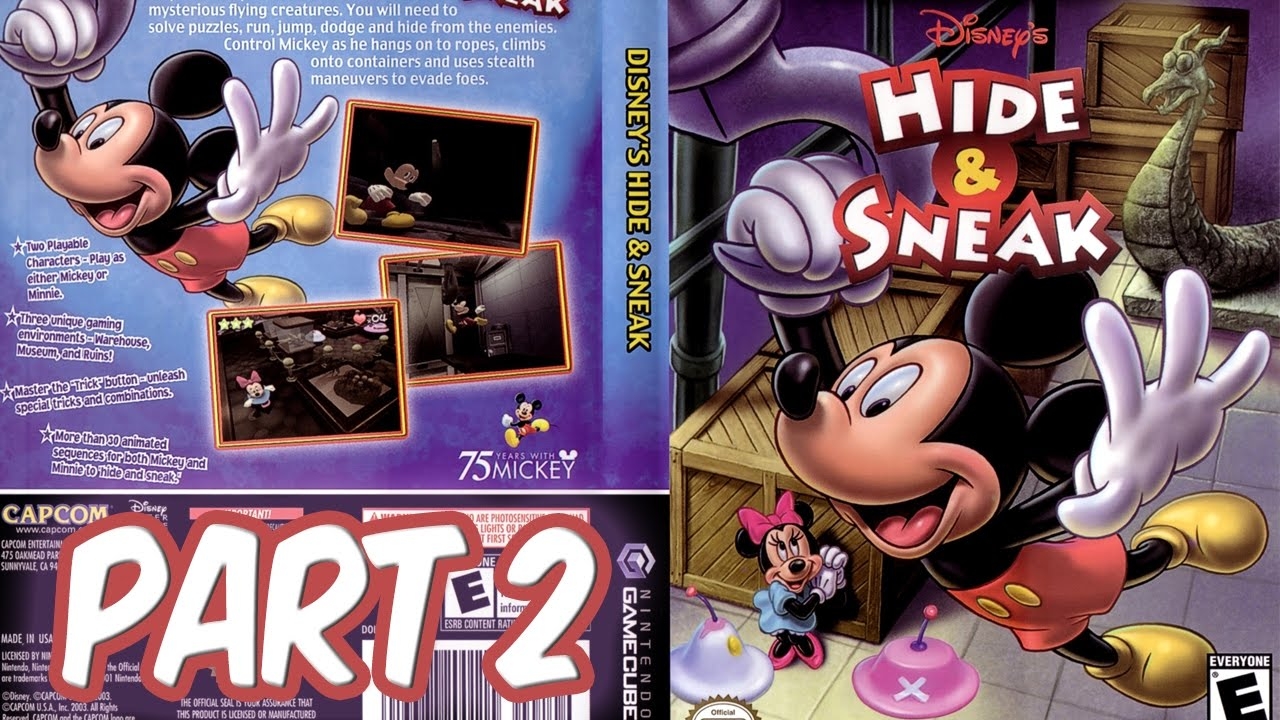 Disney s HIDE SNEAK Starring MICKEY MOUSE PART 2 Epic Lu Lu Game For Kids YouTube