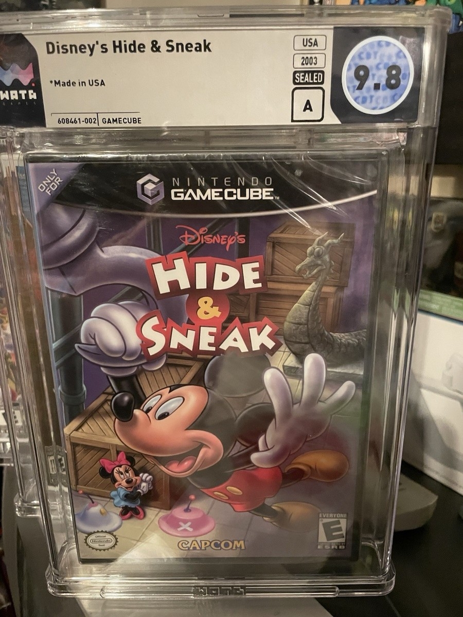 Disney s Hide Sneak WATA GRADED 9 8 A Nintendo GameCube 2003 13388200115 EBay