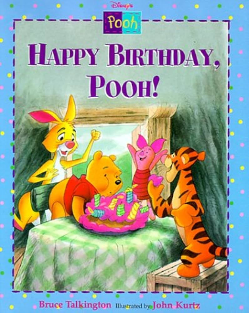 Disney s Pooh Happy Birthday Pooh Talkington Bruce Kurtz John 9780786832187 Amazon Books