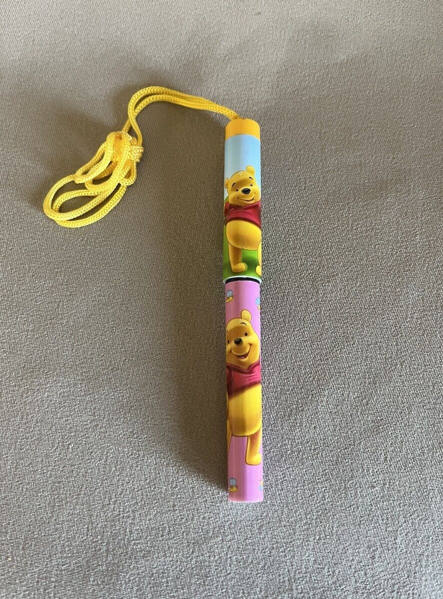 Disney Winnie The Pooh Yellow Hanging Ball Point Pen Blue Ink Medium Tip New EBay