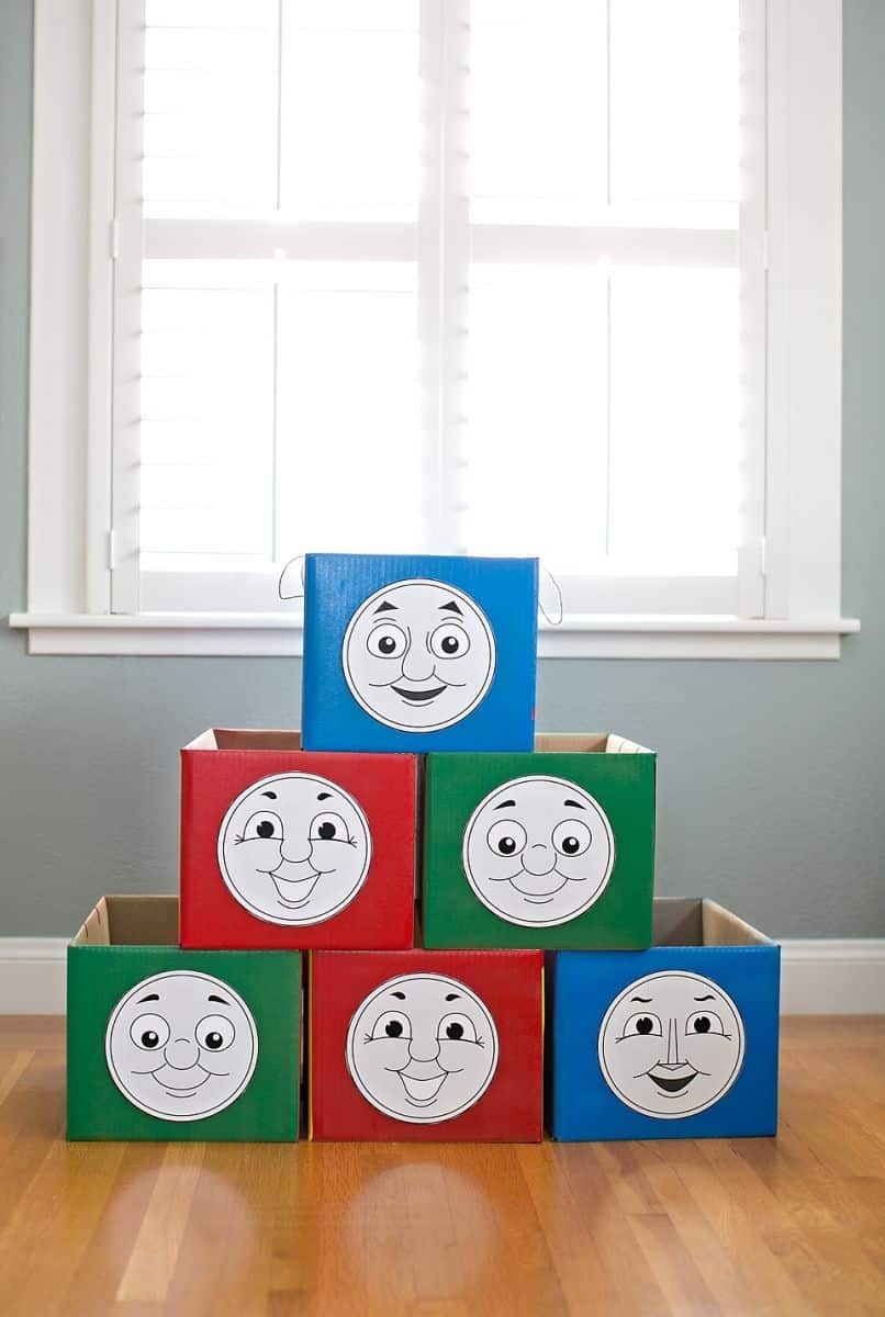 DIY THOMAS TRAIN COSTUMES 5 PRINTABLE FACES