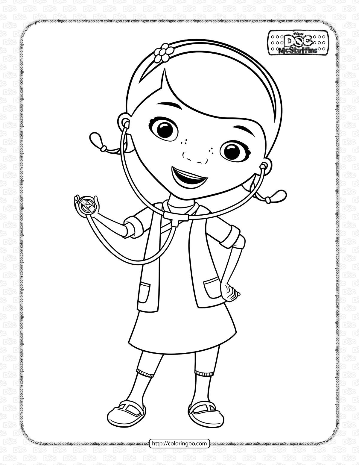 Doc Mcstuffins Big Fun Coloring Book item May Vary In Color Doc Mcstuffins Toy Hospital Coloring Pages 2025 Disney Colouring Book