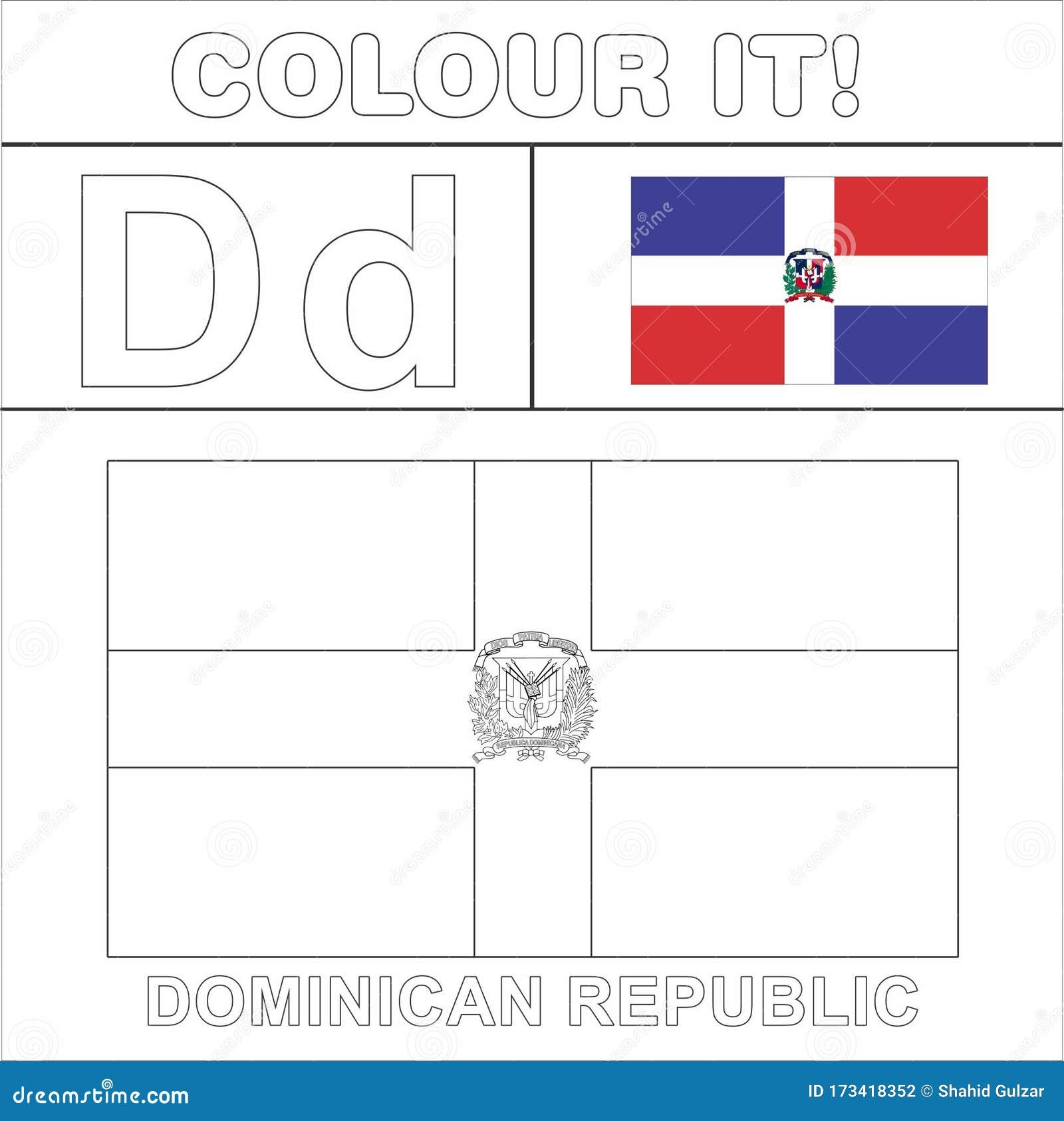 Dominican Republic Flag Coloring Stock Illustrations 1 Dominican Republic Flag Coloring Stock Illustrations Vectors Clipart Dreamstime