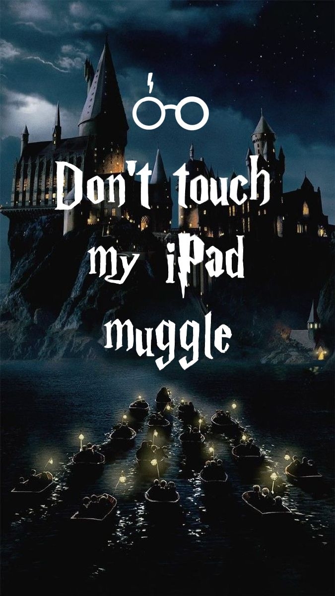 Don t Touch Mu IPad Muggle