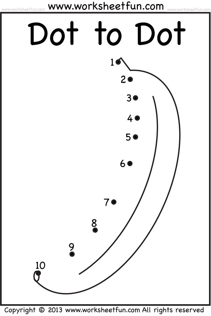 connect the dots kindergarten