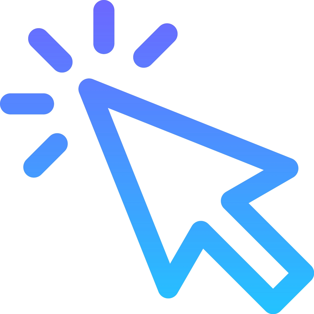 Download Blue Computer Mouse Pointer Icon Wallpapers