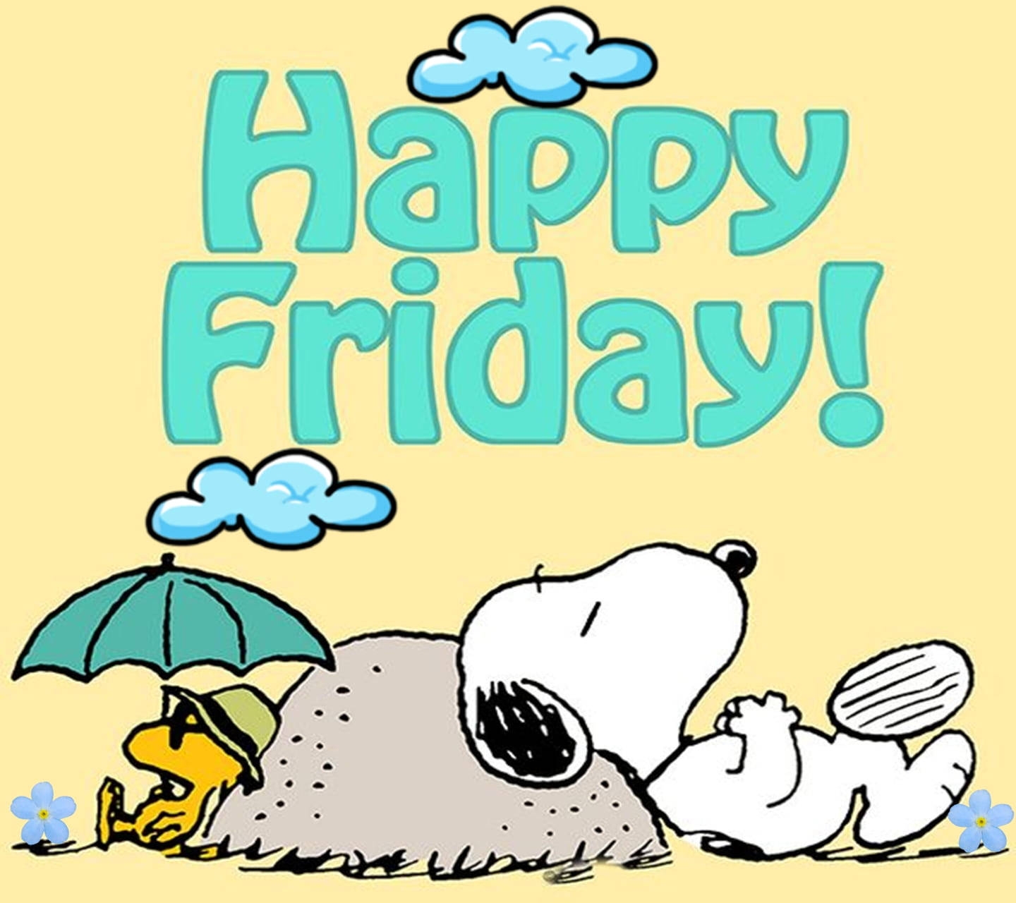 Download Happy Friday From Snoopy Wallpaper Wallpapers