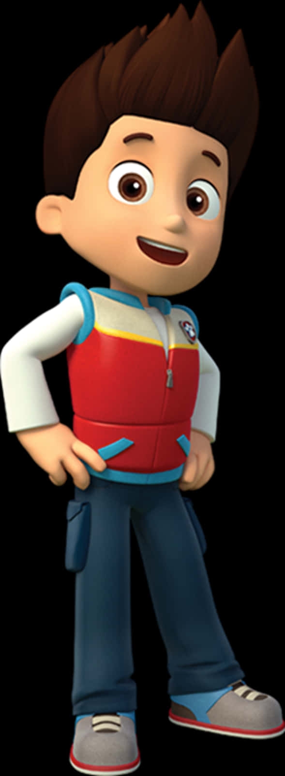 Download Paw Patrol Ryder Character Portrait Wallpapers