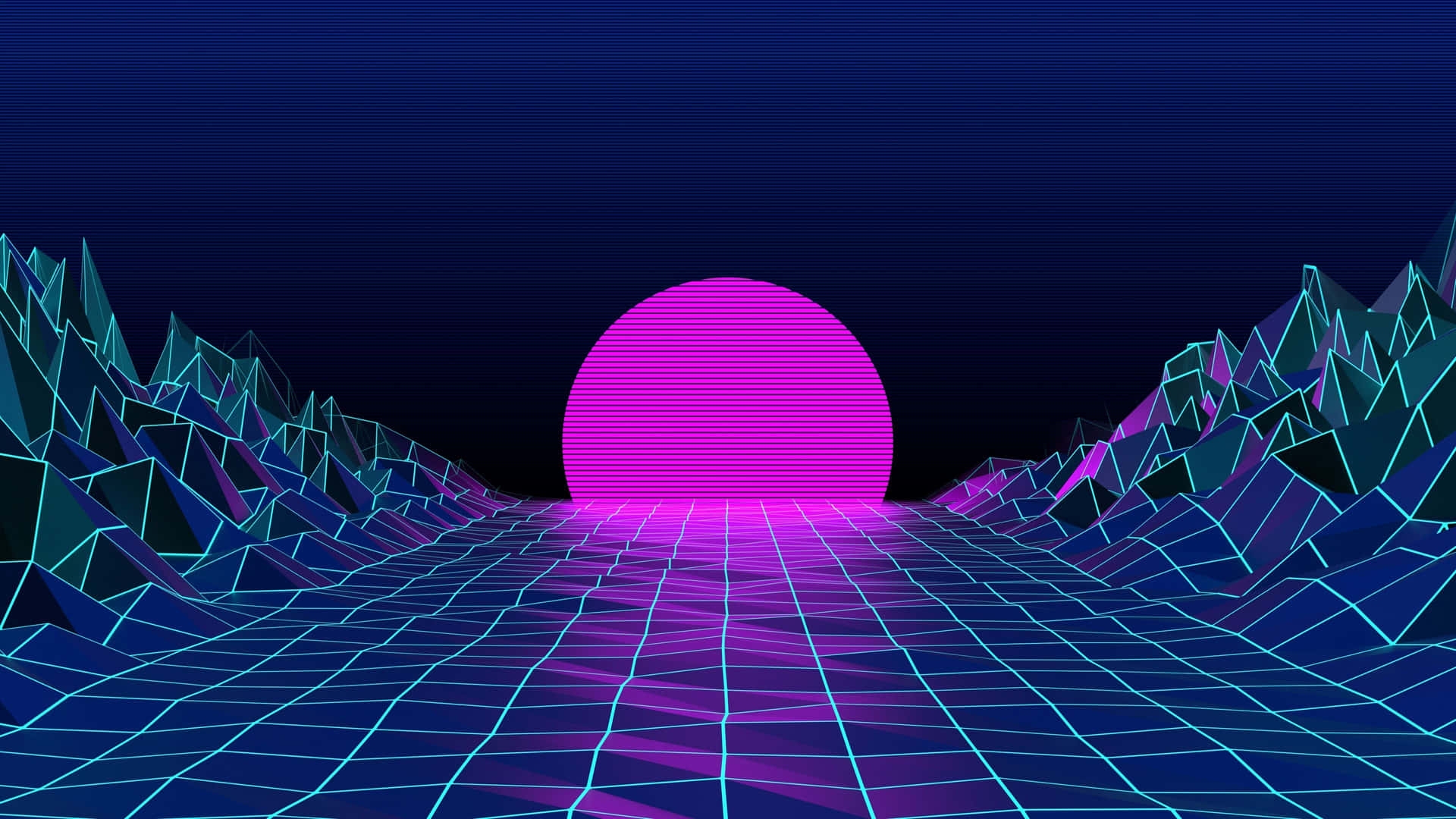 Download Retro Futuristic Vibe Best Computer Background Wallpapers