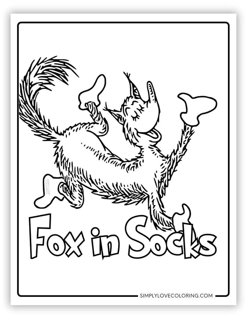 Dr Seuss Coloring Pages Free PDF Printables Simply Love Coloring