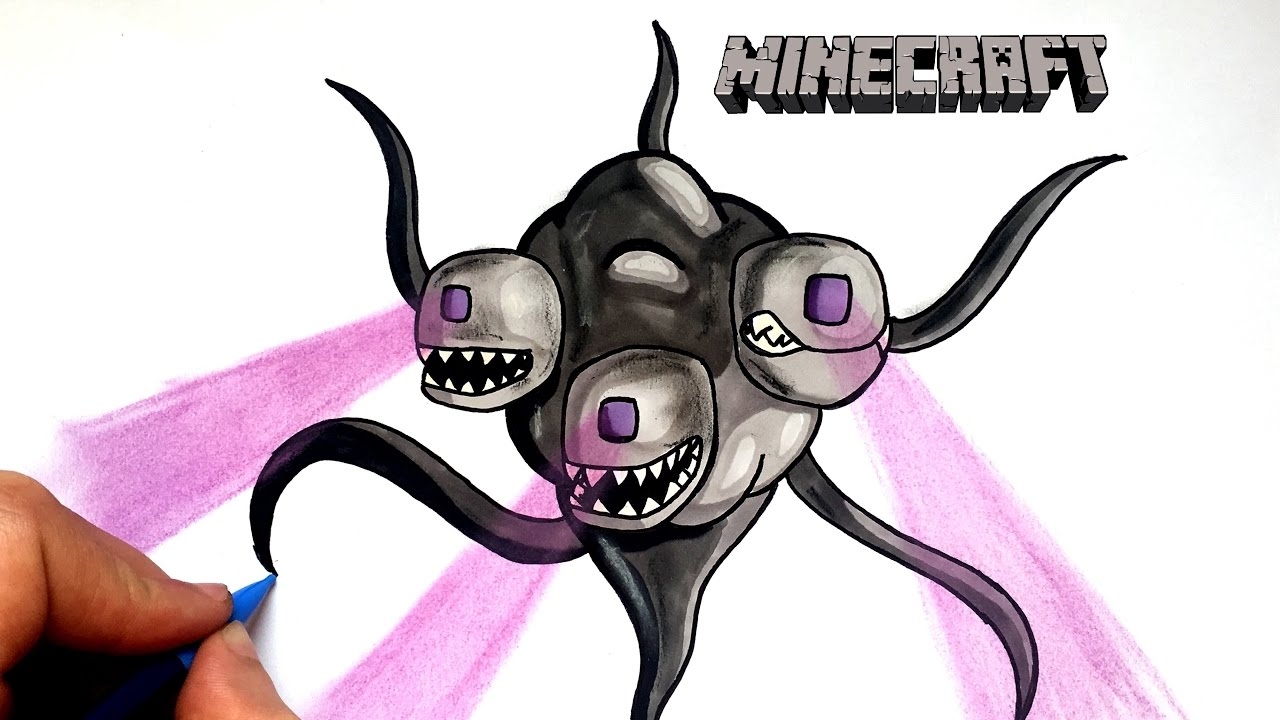 DRAW WITHER STORM MINECRAFT YouTube