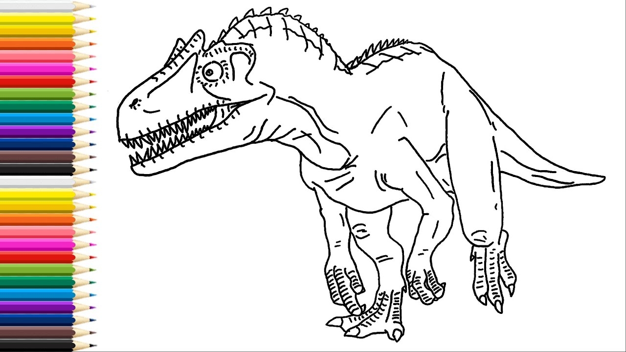 jurassic world dominion colouring pages