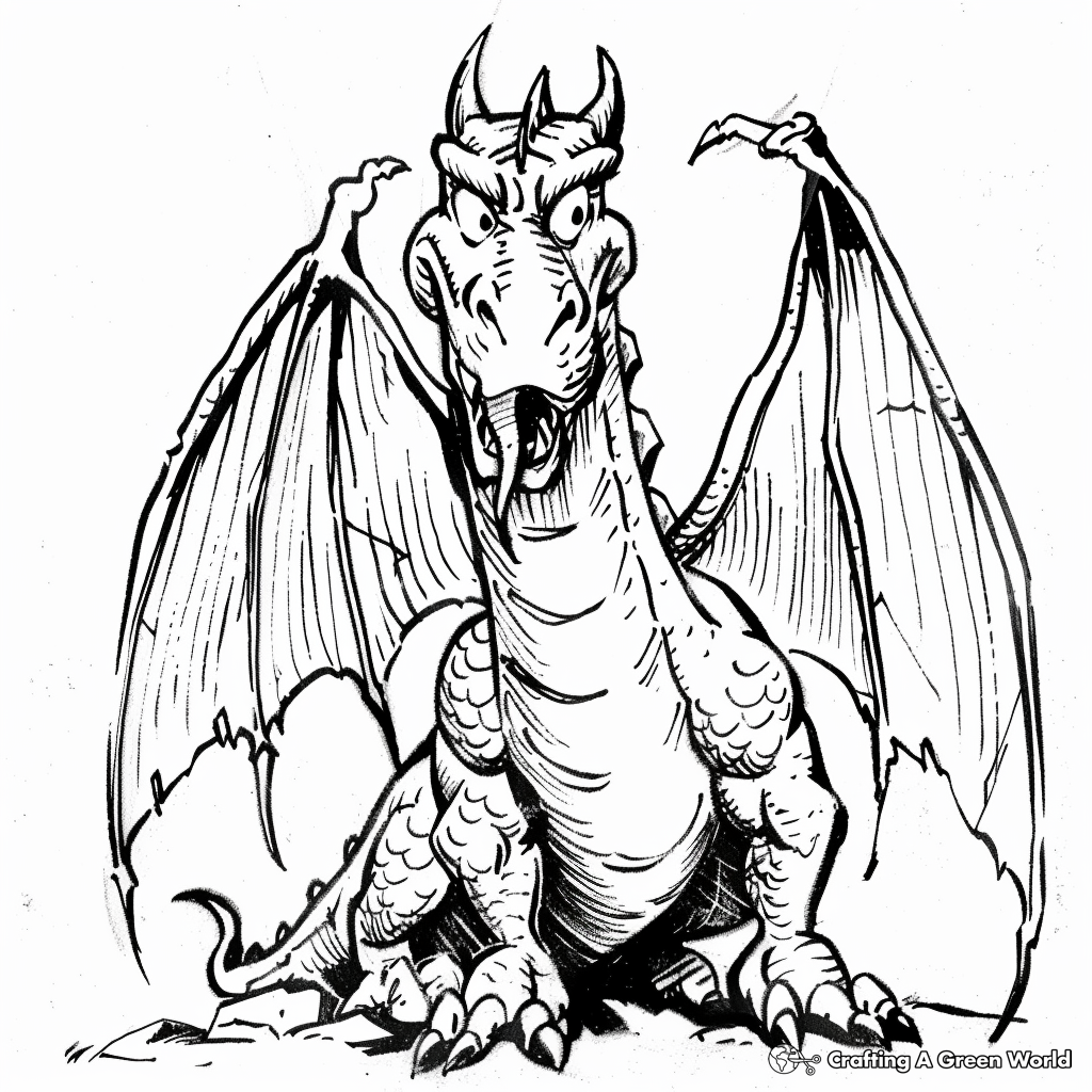 dungeons and dragons coloring pages
