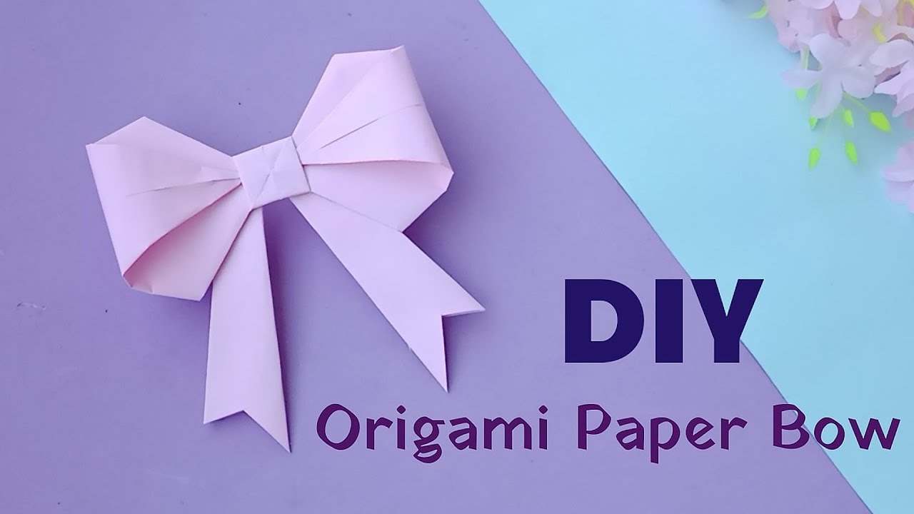 how to make bow paper