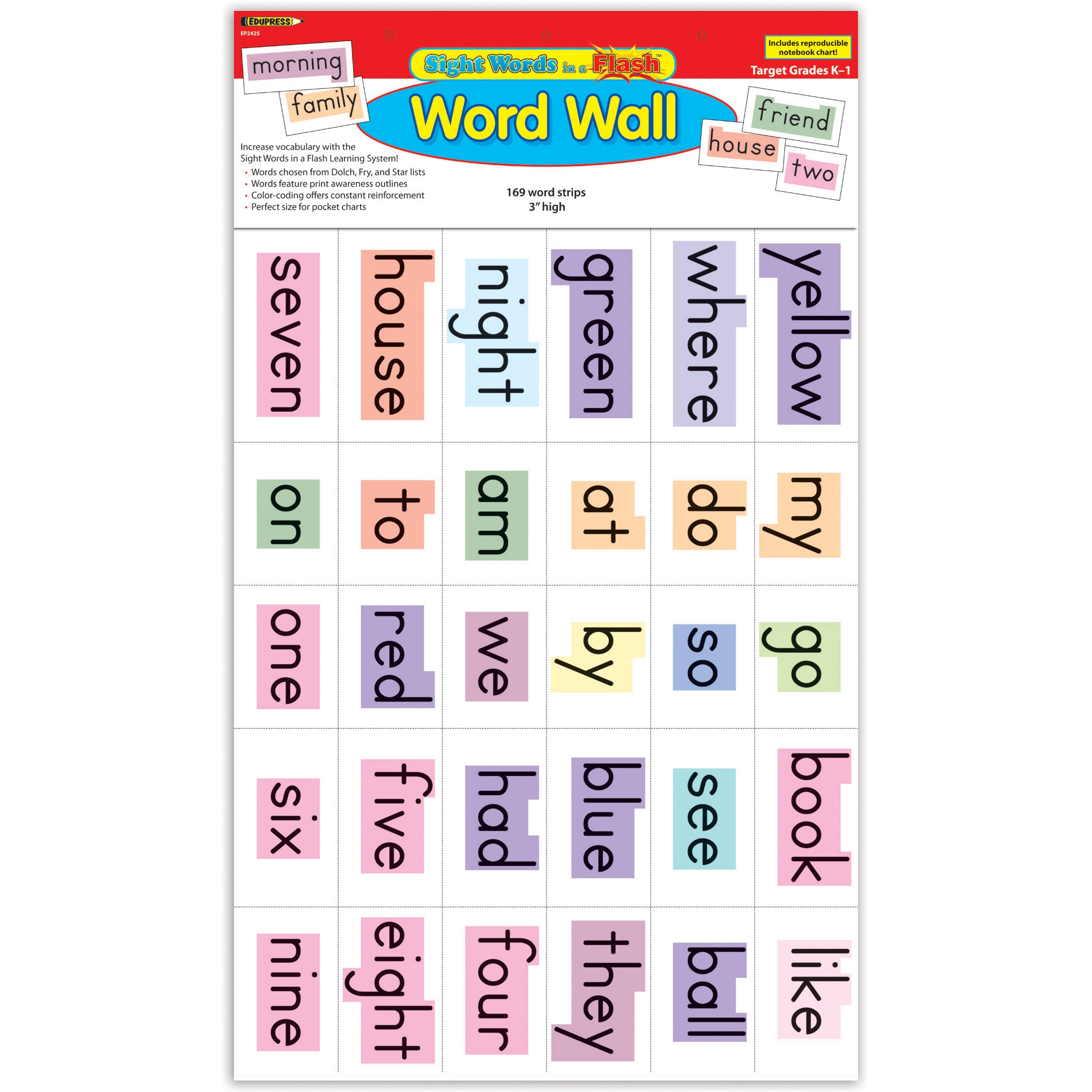 print sight words