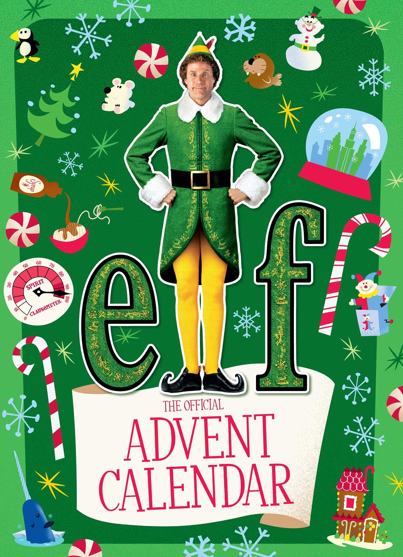 Elf The Official Advent Calendar Book Summary Video Official Publisher Page Simon Schuster