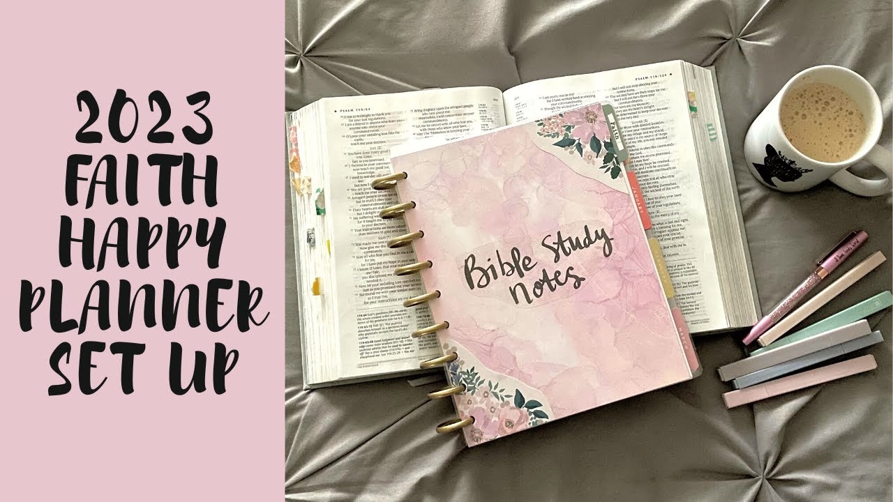 happy planner faith planner