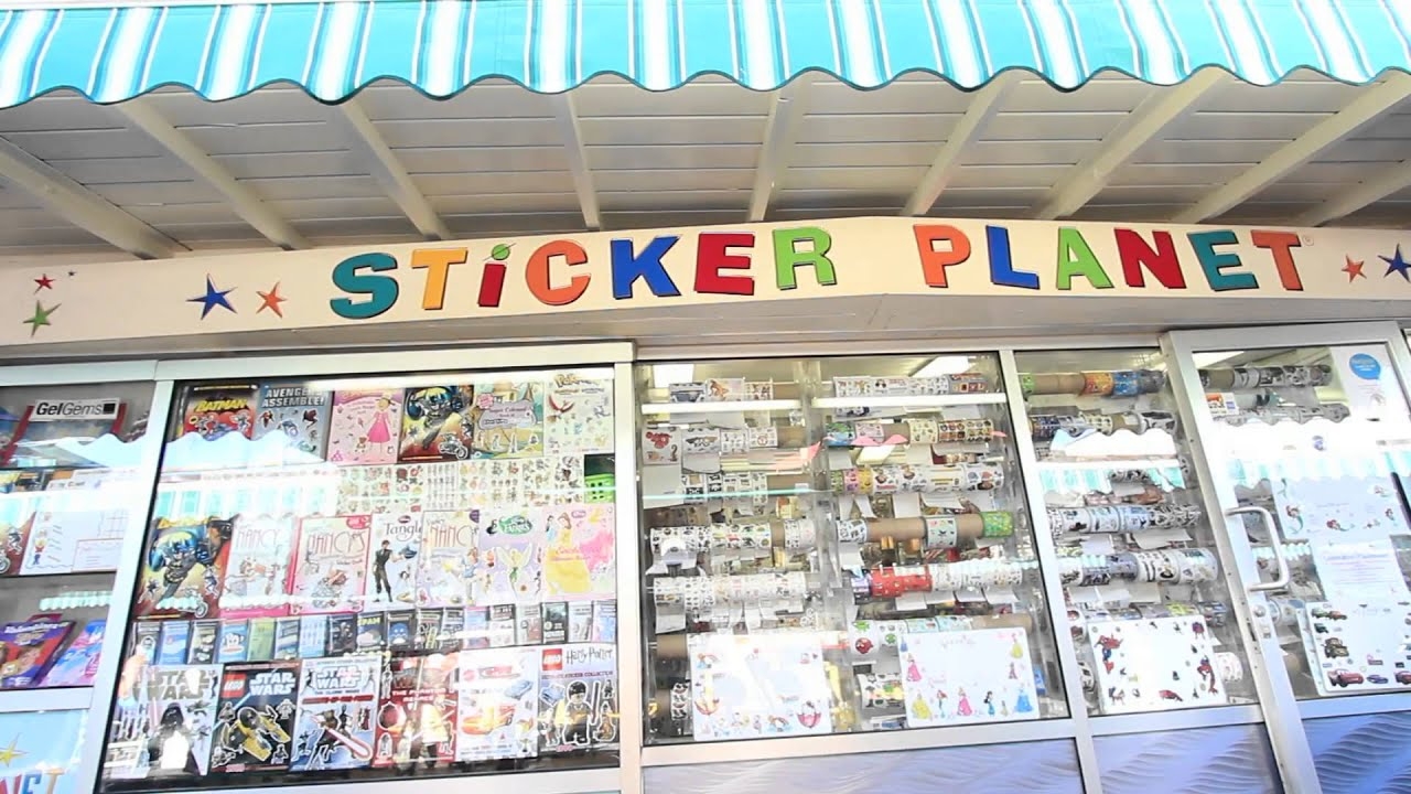 sticker planet los angeles