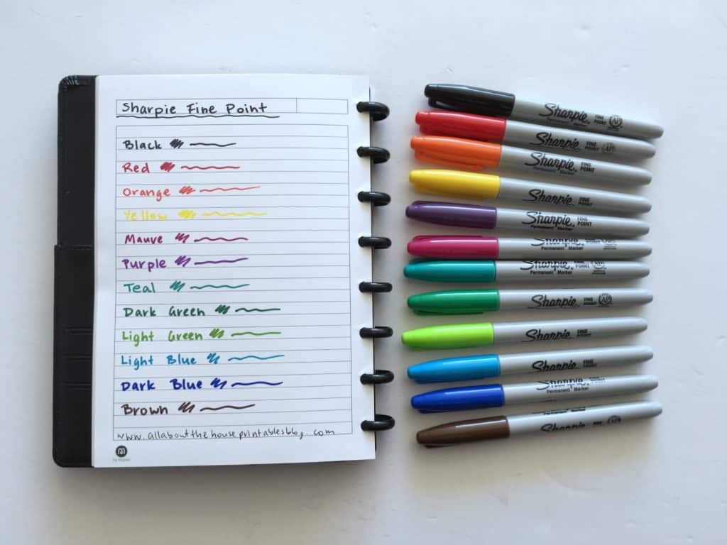 Favorite Pens For Writing Headings In My Planner All About Planners