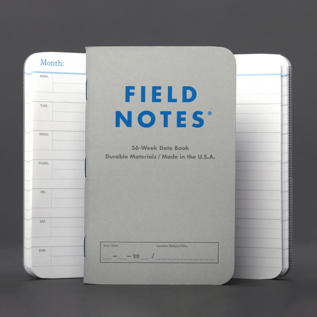 Field Notes Index Edition Log Books Ledgers And Date Books