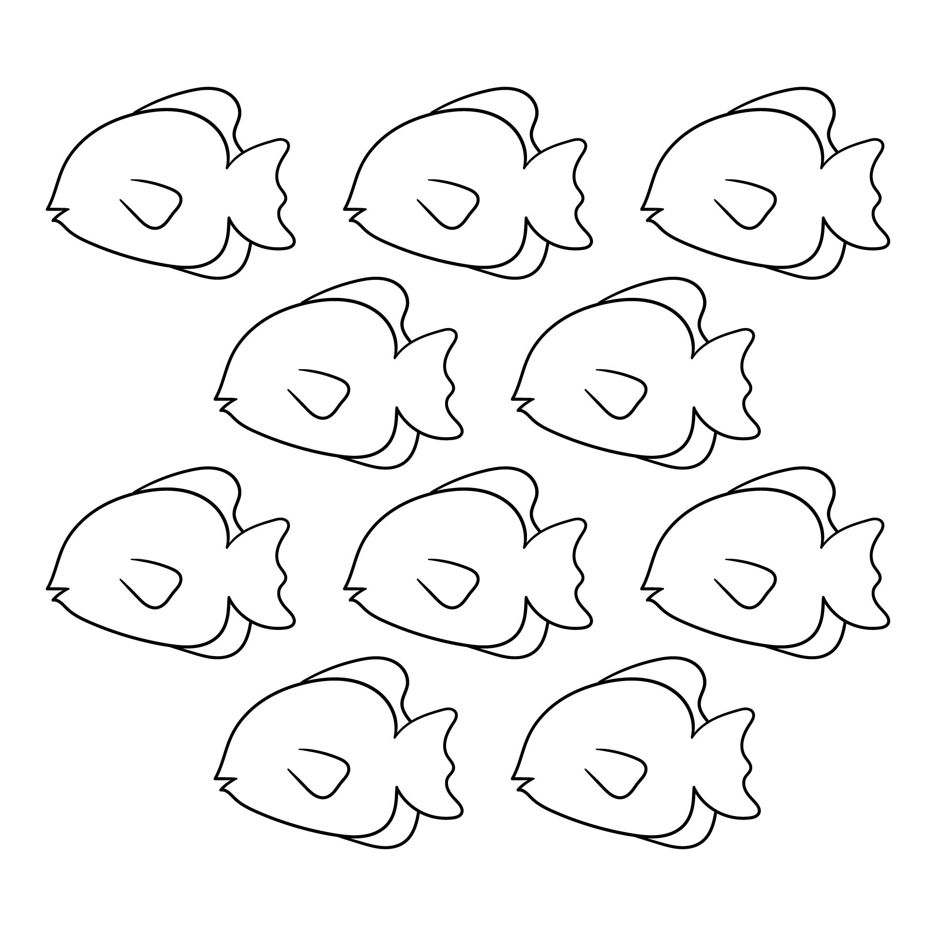 Fish Printable Printable Party Favors