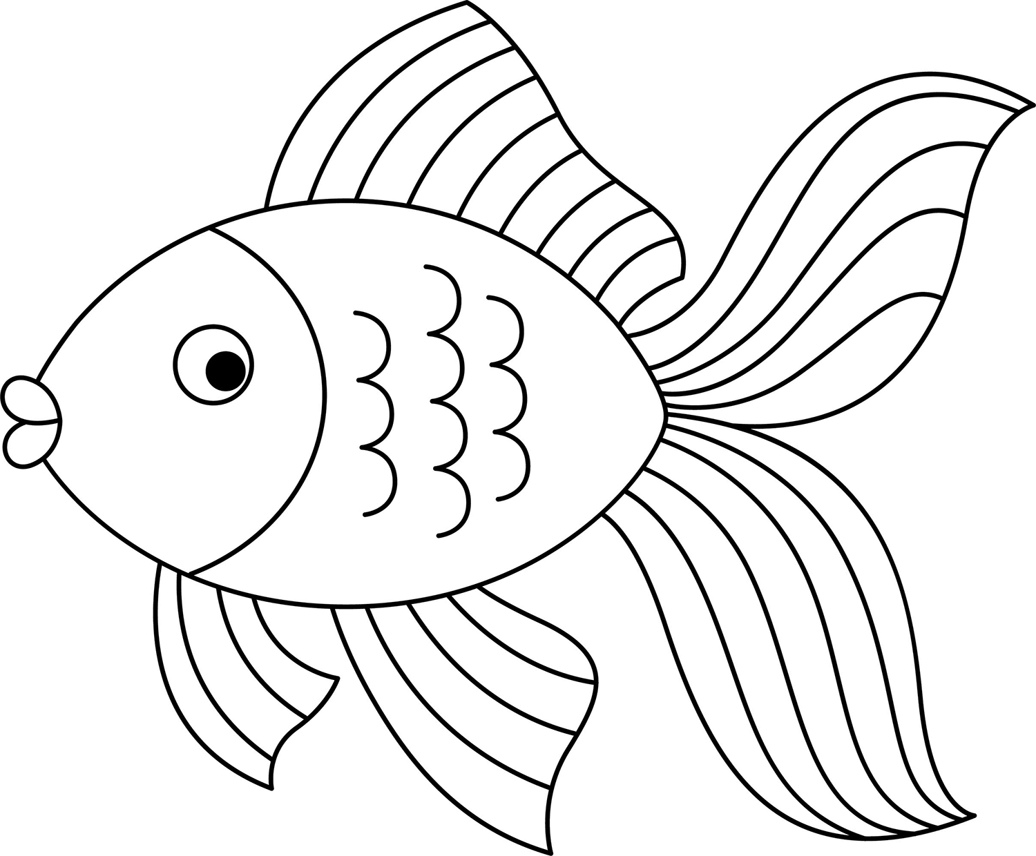 printable fish patterns