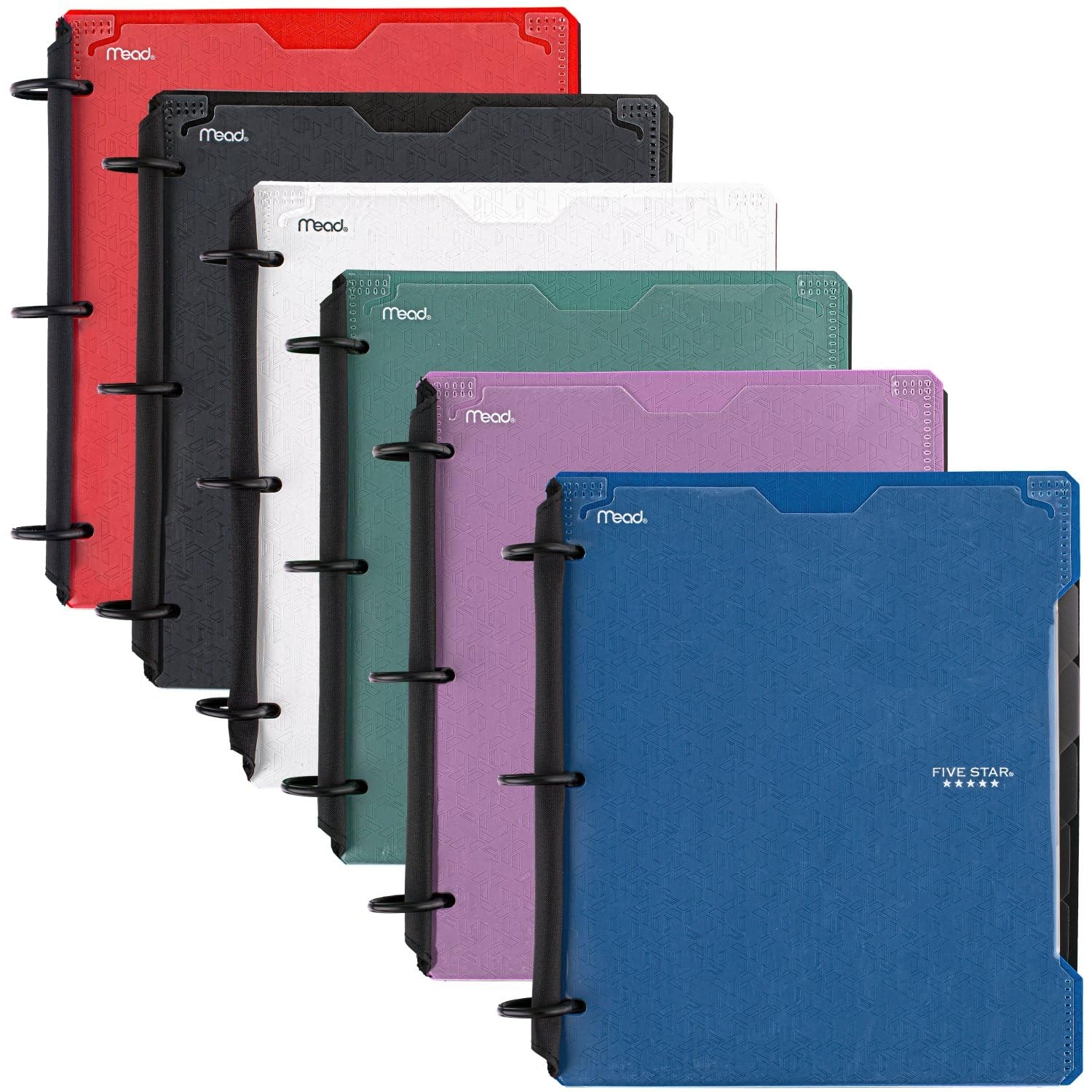FIVE STAR Flex Hybrid NoteBinder 1 Inch Binder With Tabs Notebook And 3 Ring Binder All in One Assorted Colors Color Will Vary 1 Count 29326 Buy Online At Best Price In KSA 