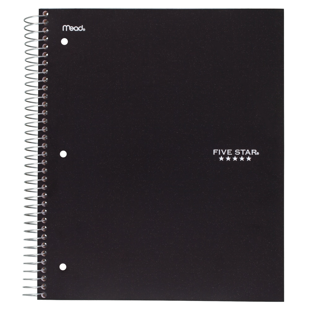 Five Star Notebook 8 1 2 X 11 5 Subjects College Ruled 200 Sheets Assorted Colors No Color Choice OfficeSupply