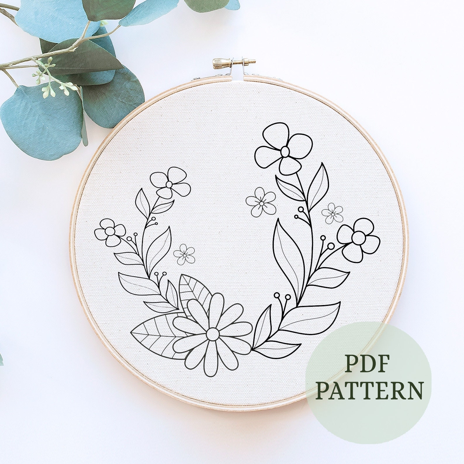 printable floral hand embroidery patterns
